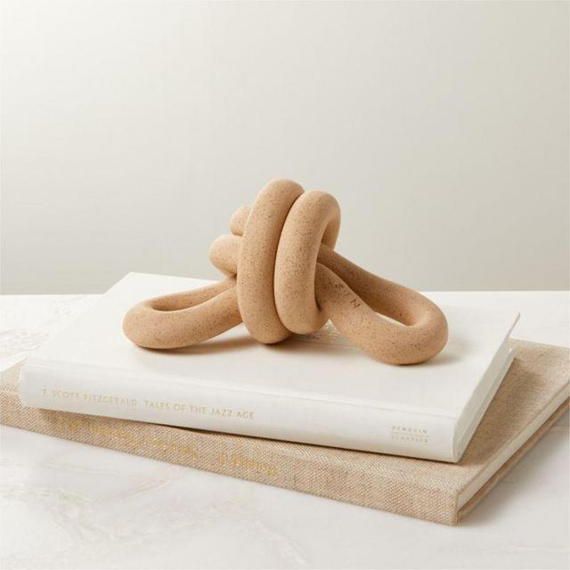 Decorative Stone Double Loop Knot