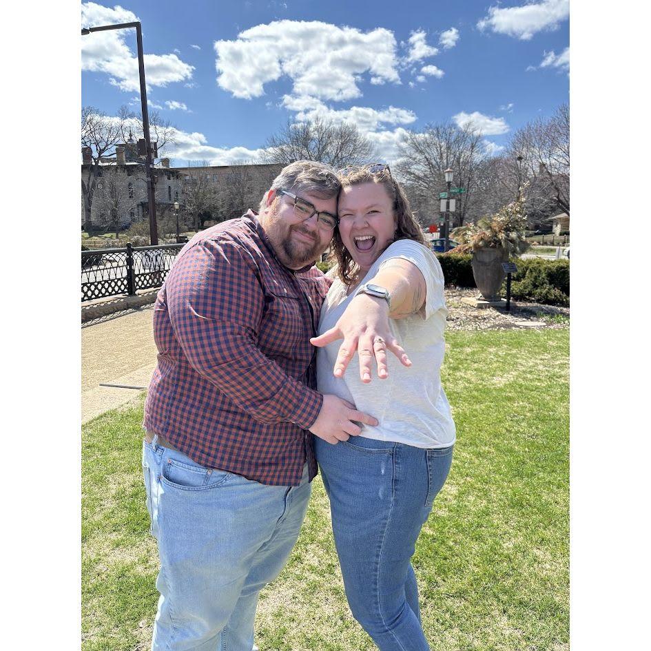 4/19/25 - We are engaged!