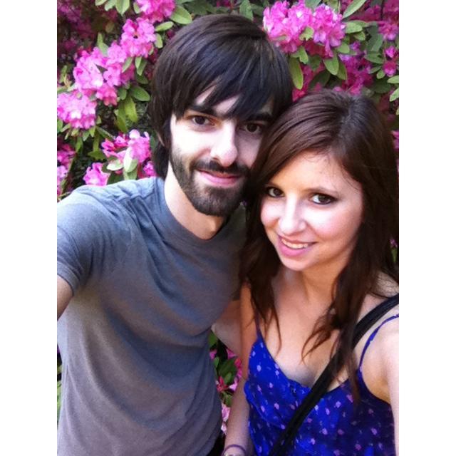 Taken at the Asheville Botanical Gardens during one of Gabbie's first trips to Asheville.