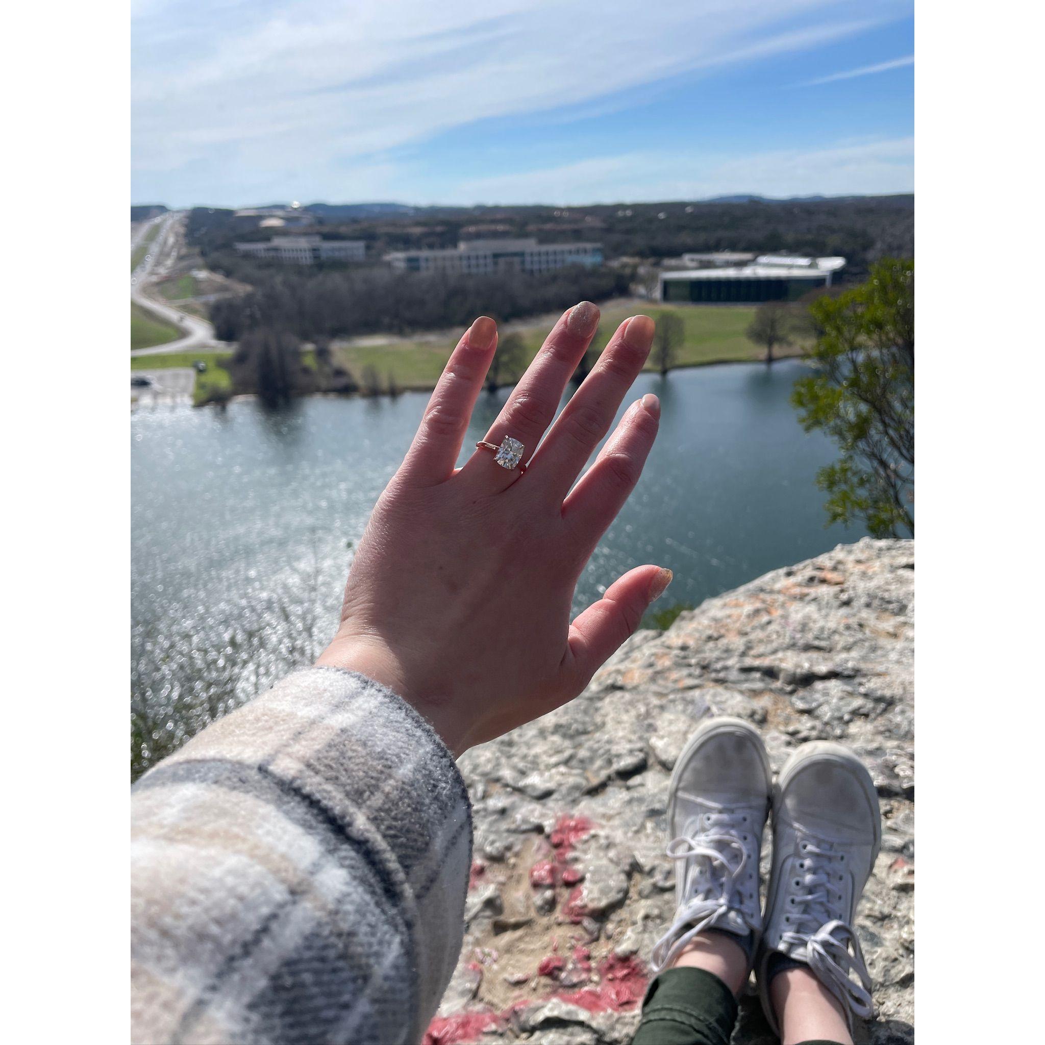 Engagement - Pennybacker Bridge , Austin, Texas