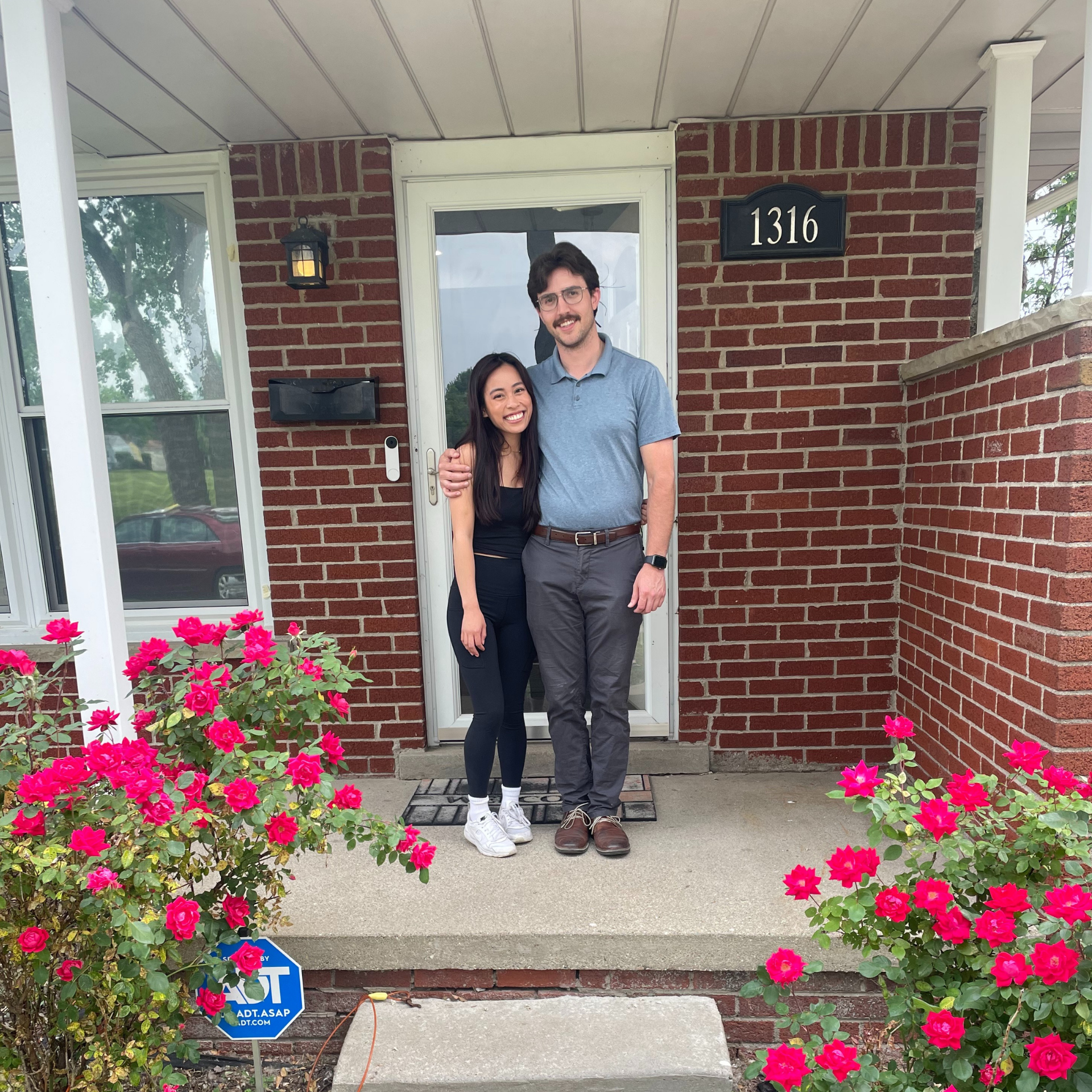 Closing day at our home in Royal Oak