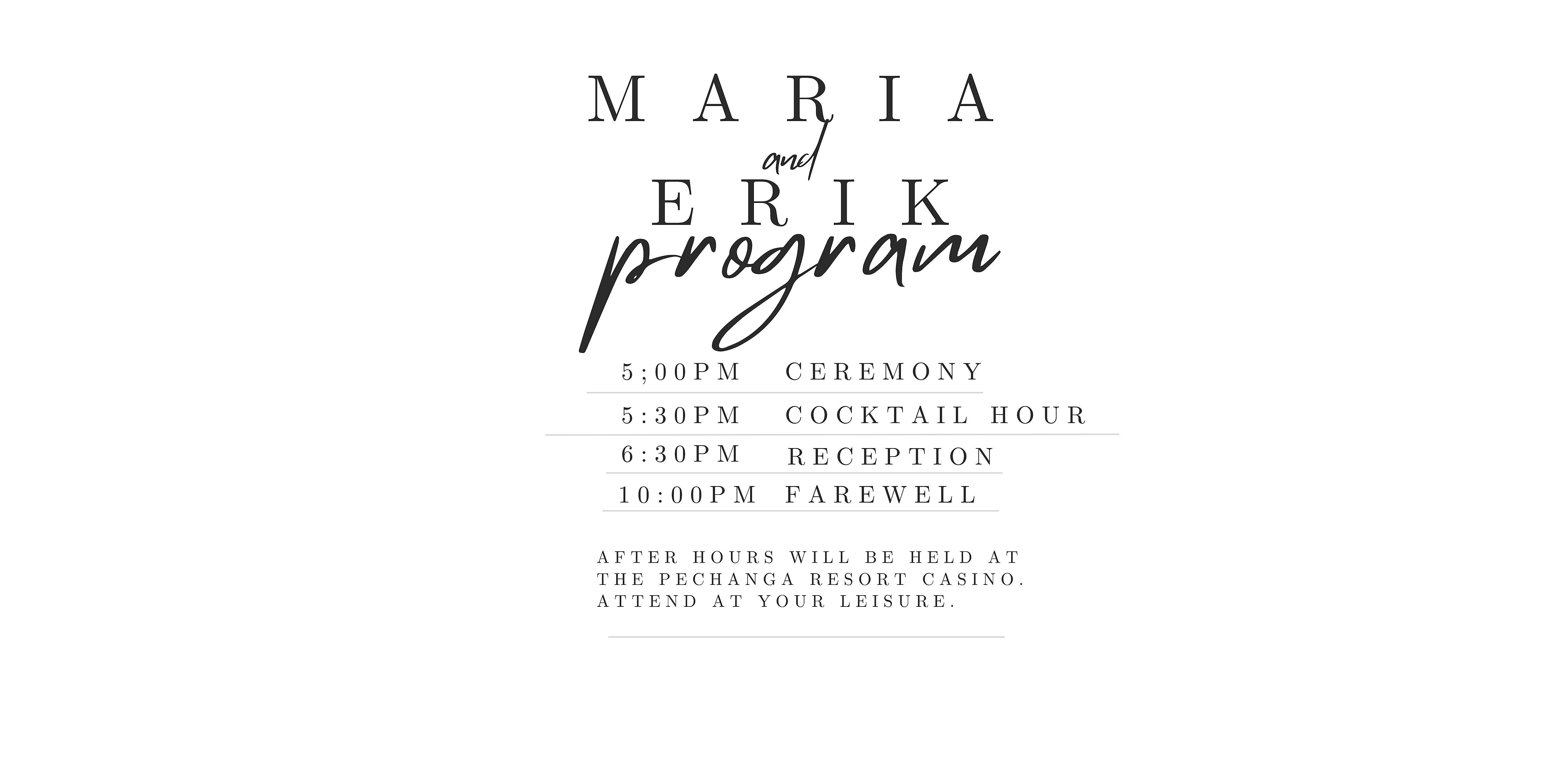 The Wedding Website of Maria Meza and Erik Miller