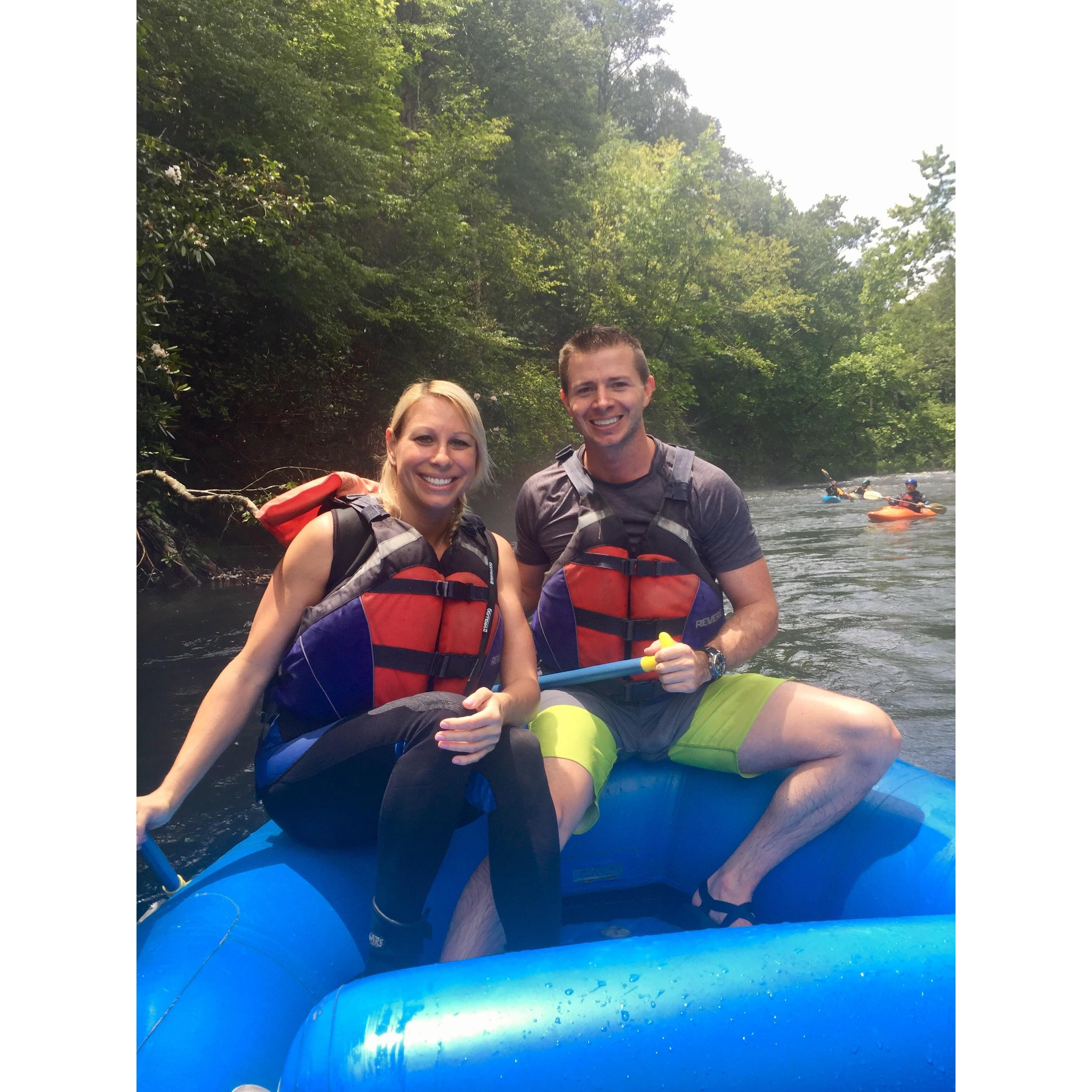 White Water Rafting in North Carolina