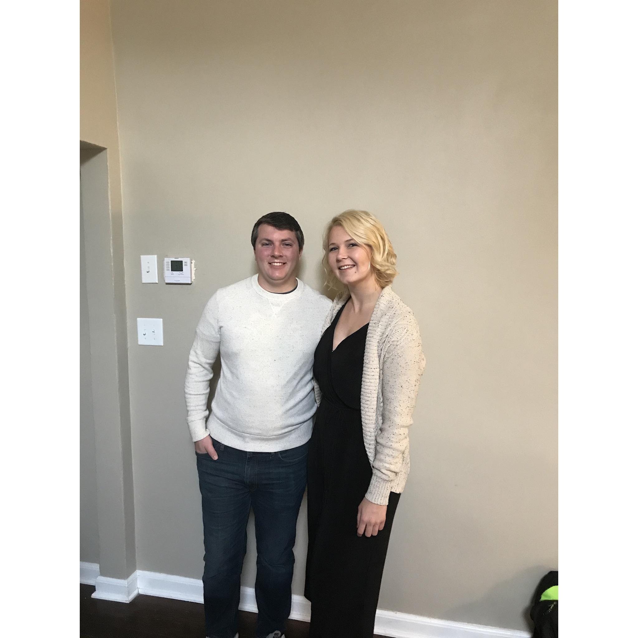 Our first Christmas together
