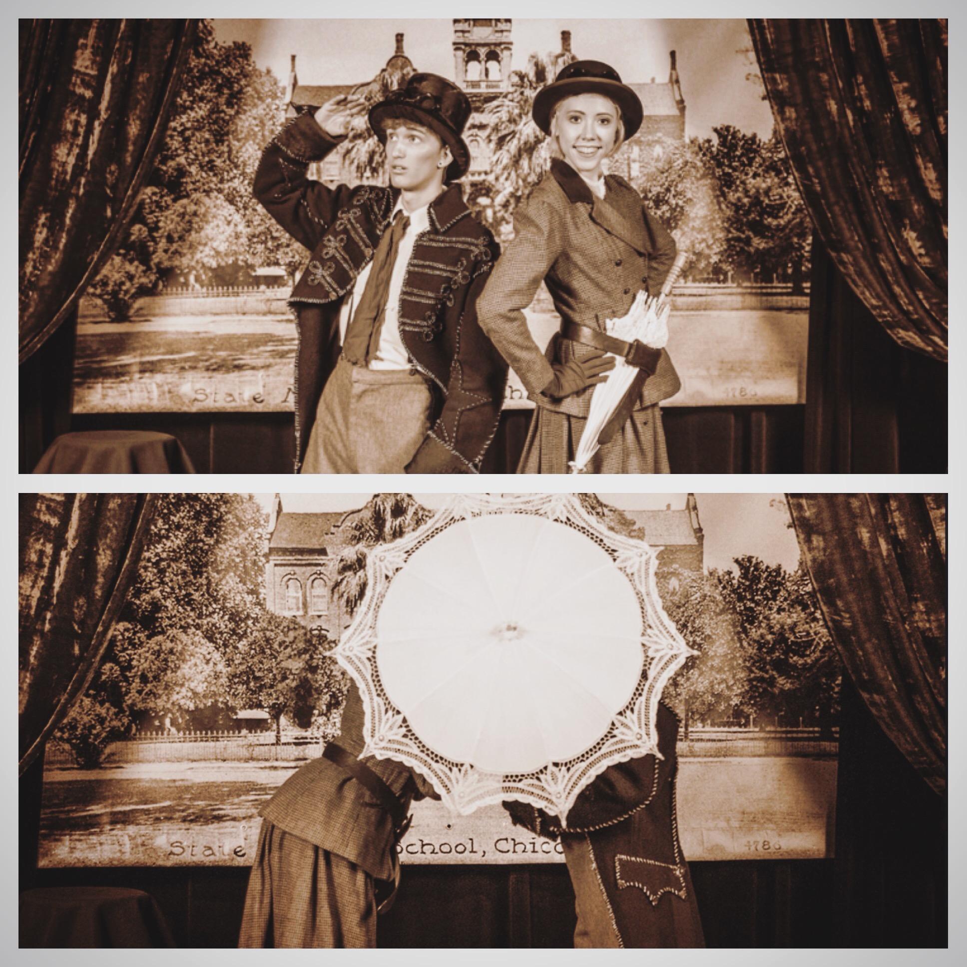 Alex and Madison got paid to do this for their University's presidential inauguration social.