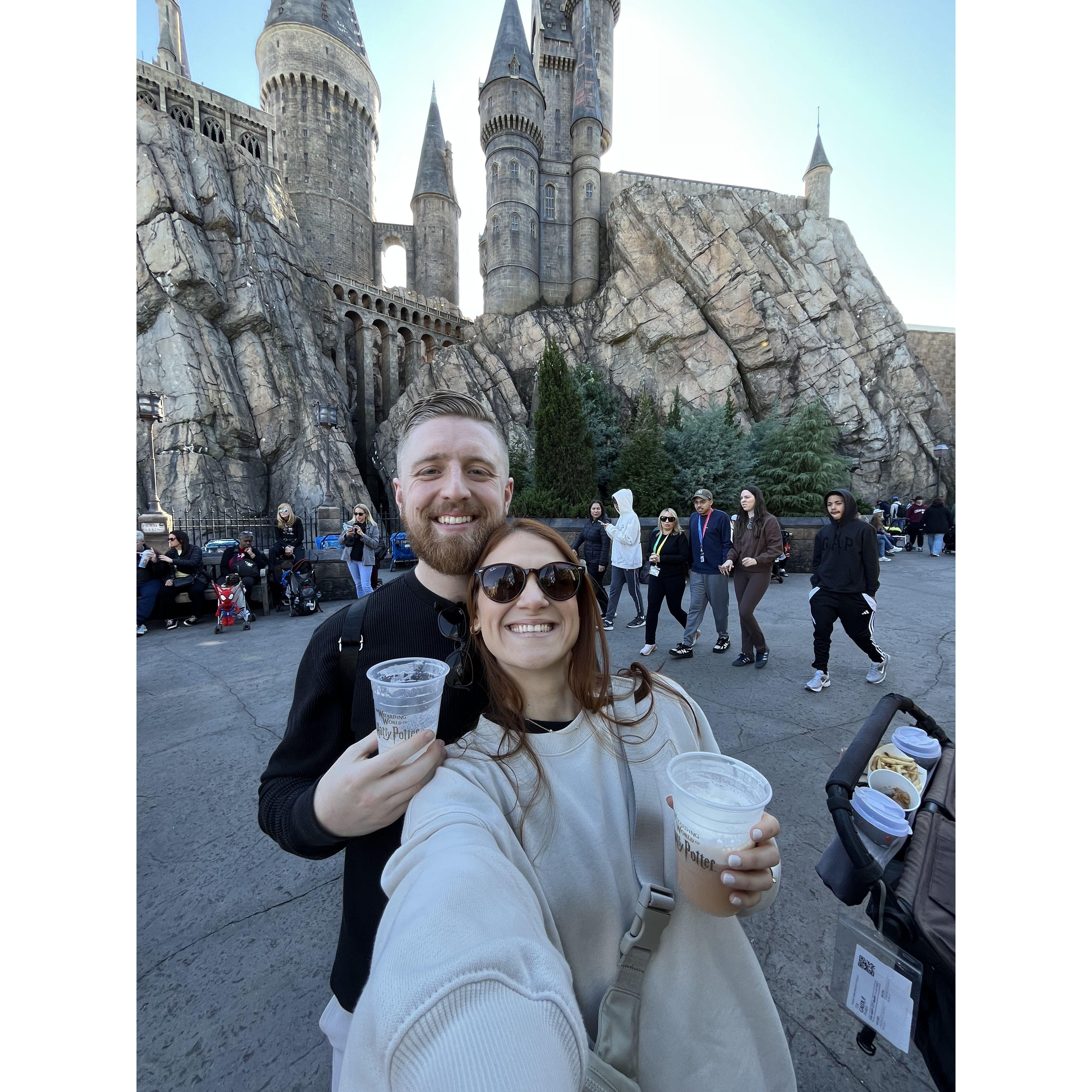 Leticia's first time at Universal Studios!