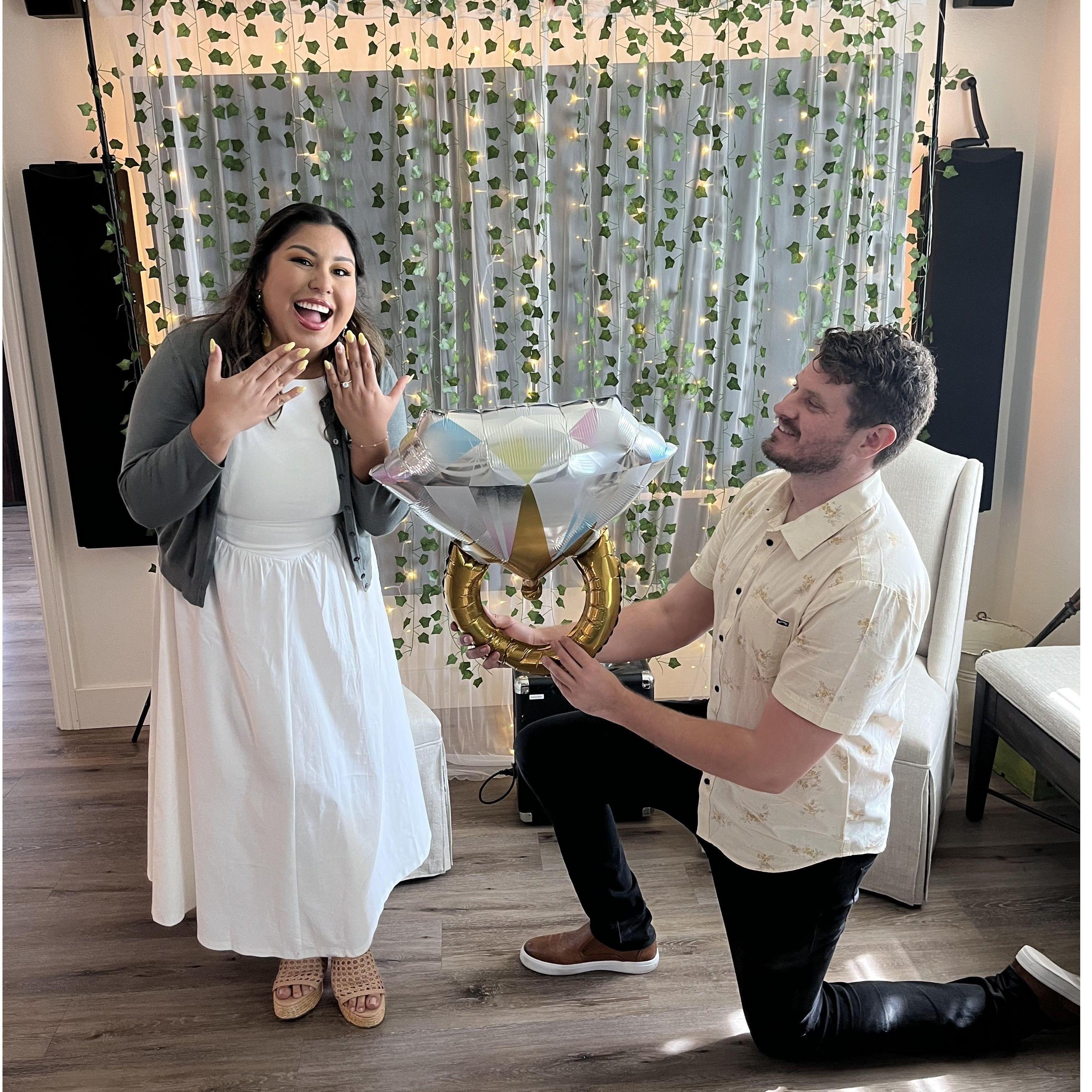 We celebrated our engagement!♡