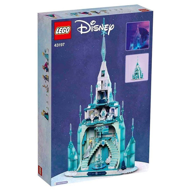 Lego® Disney The Ice Castle 43197 Building Toy Kit;Inspires Independent Princess Play