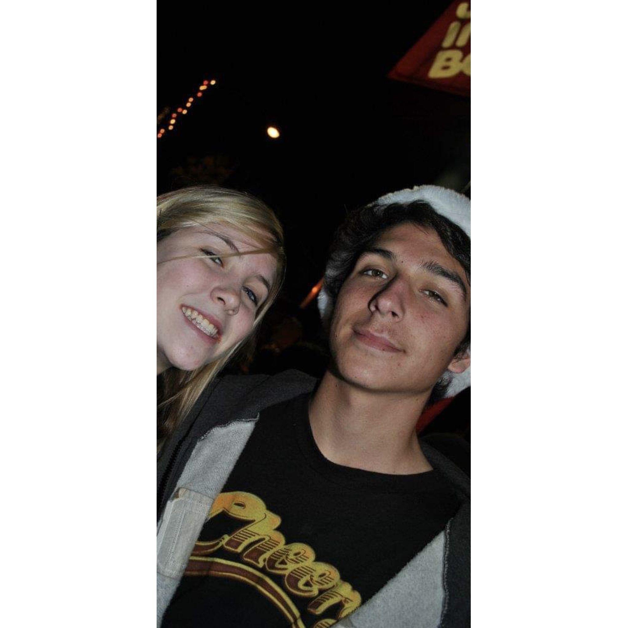 Our first picture together back in 2010