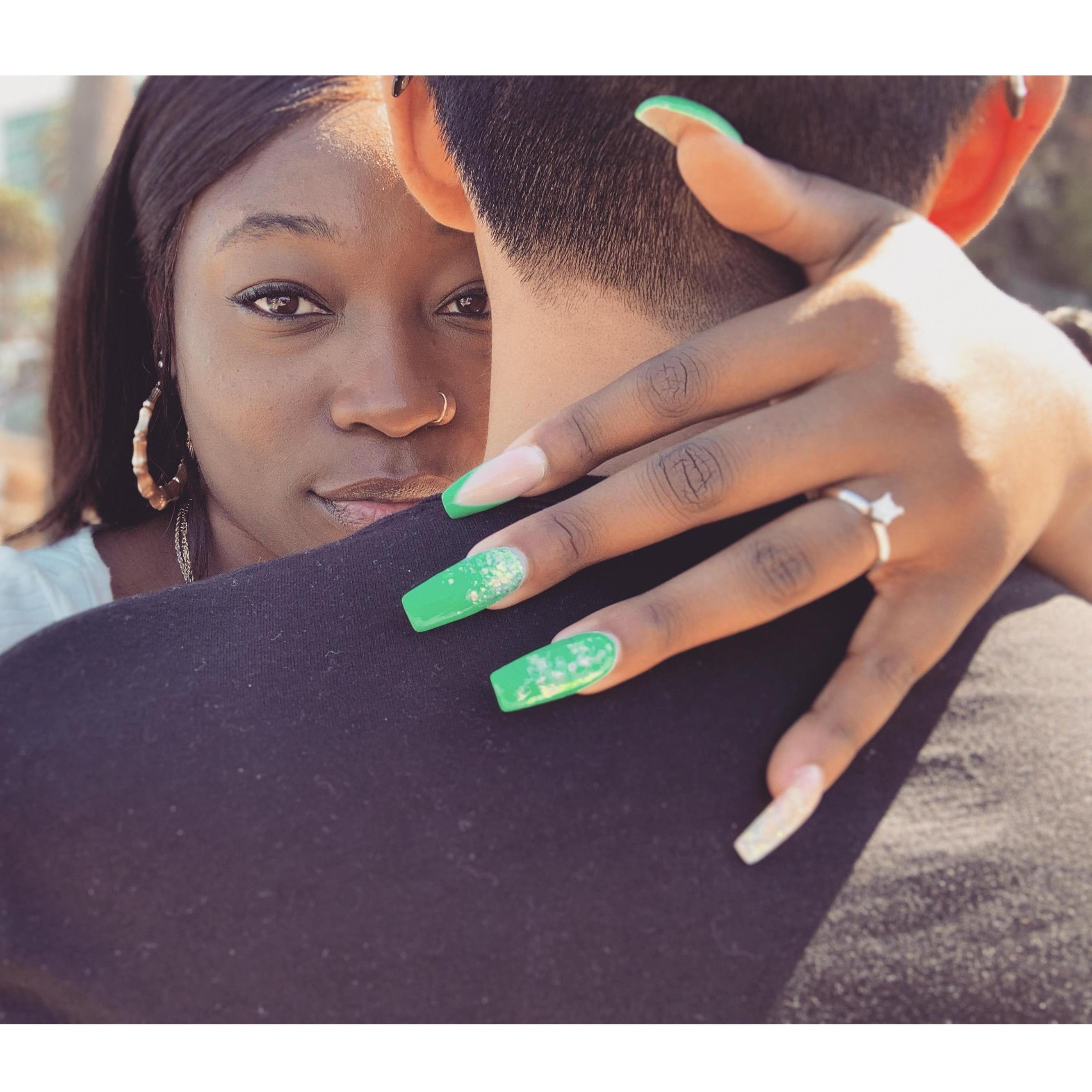 October 5, 2019 - The day we got engaged!