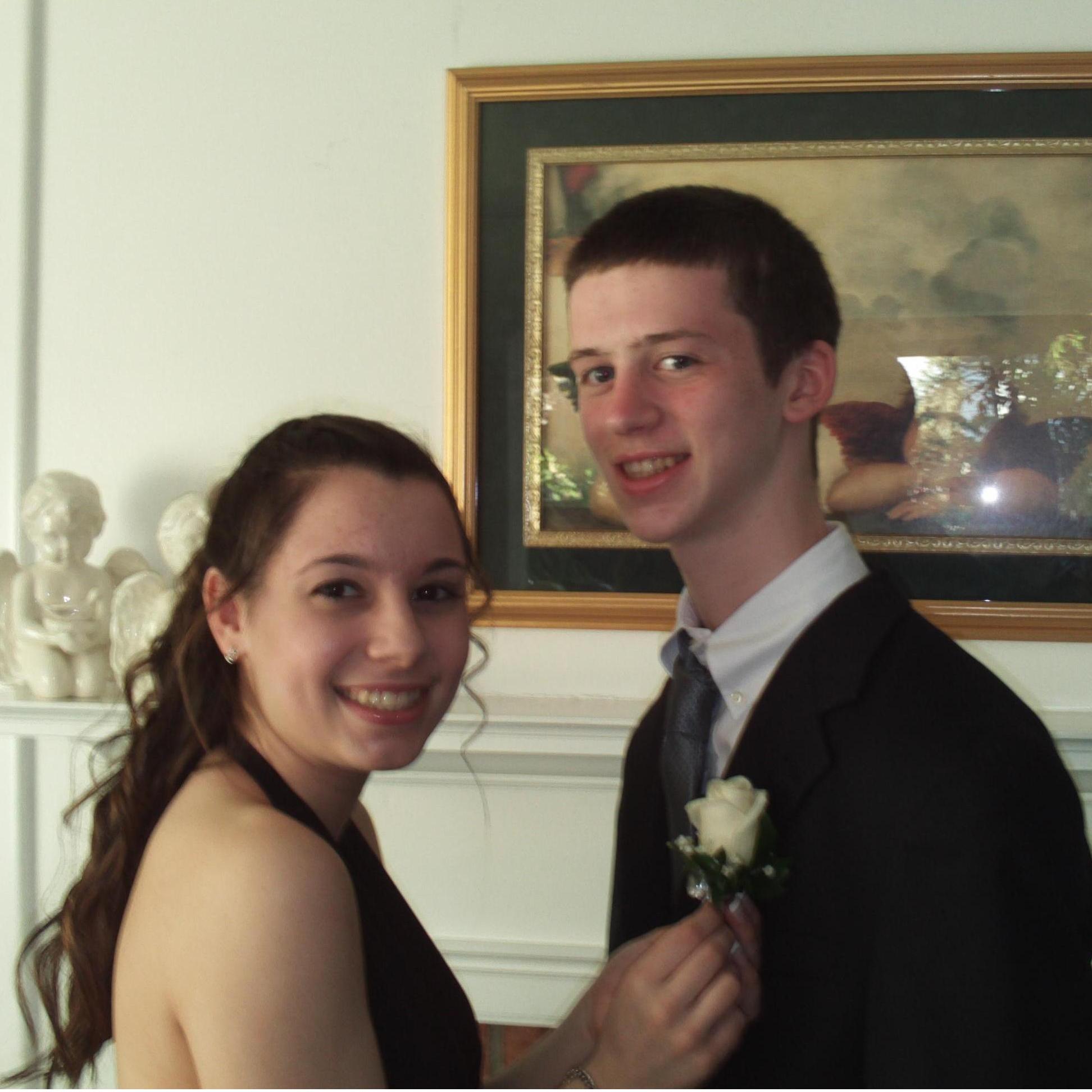 How I convinced this beauty to settle for this dweeb will always surprise me.