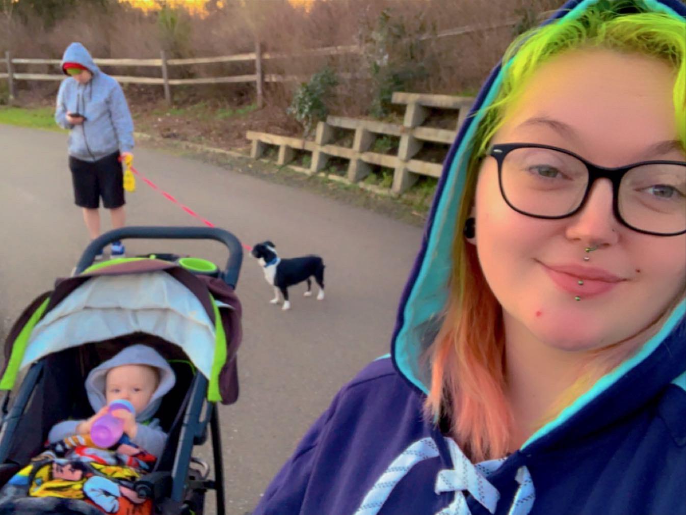 Family Walks in the park