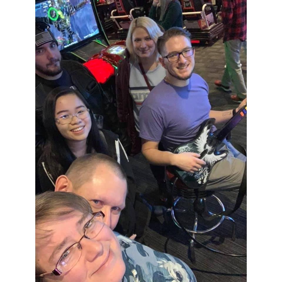 My first time meeting Steven's family!