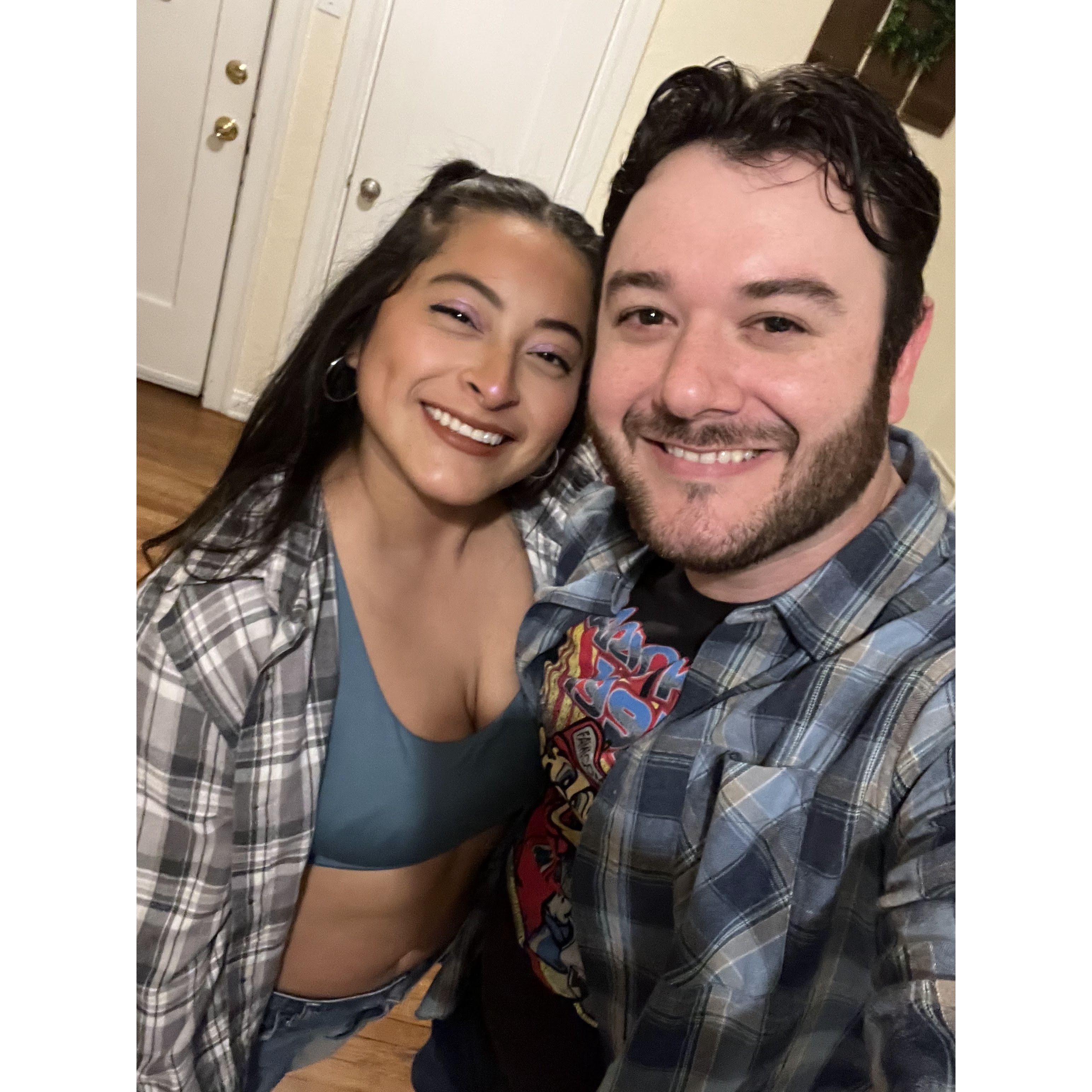 Our first themed party