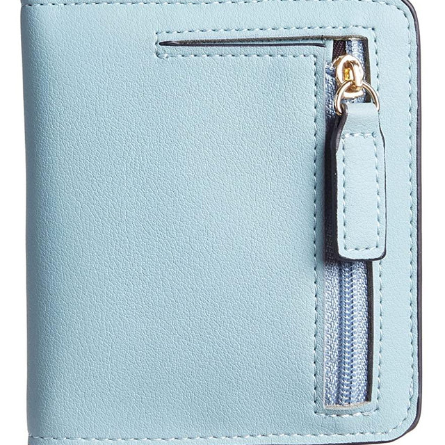 Gostwo Womens Rfid Blocking Small Compact Bifold Luxury Genuine Leather Pocket Wallet Ladies Mini Purse with ID Window