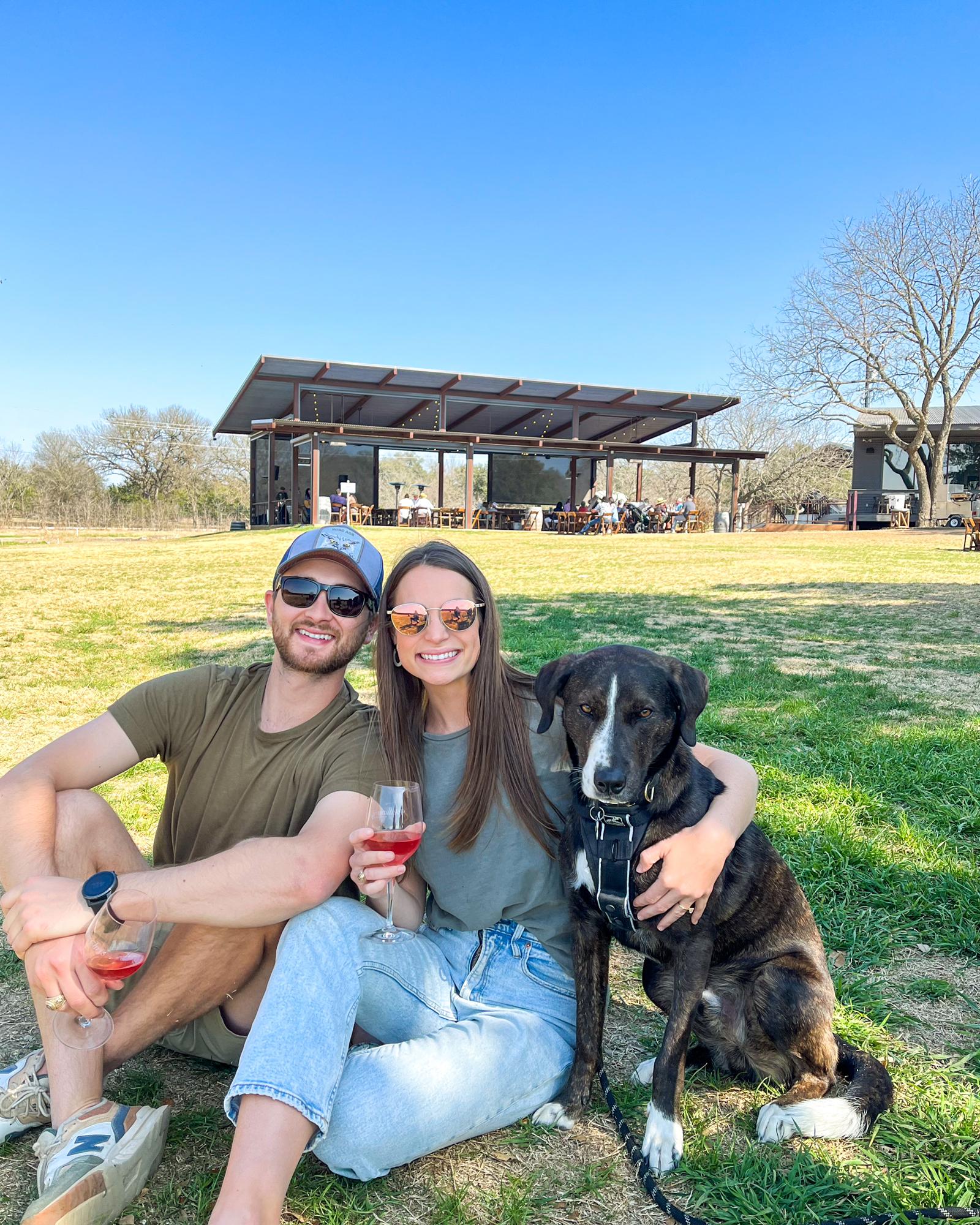 Our family :) Bear is an angel dog, and we love him so much!!!