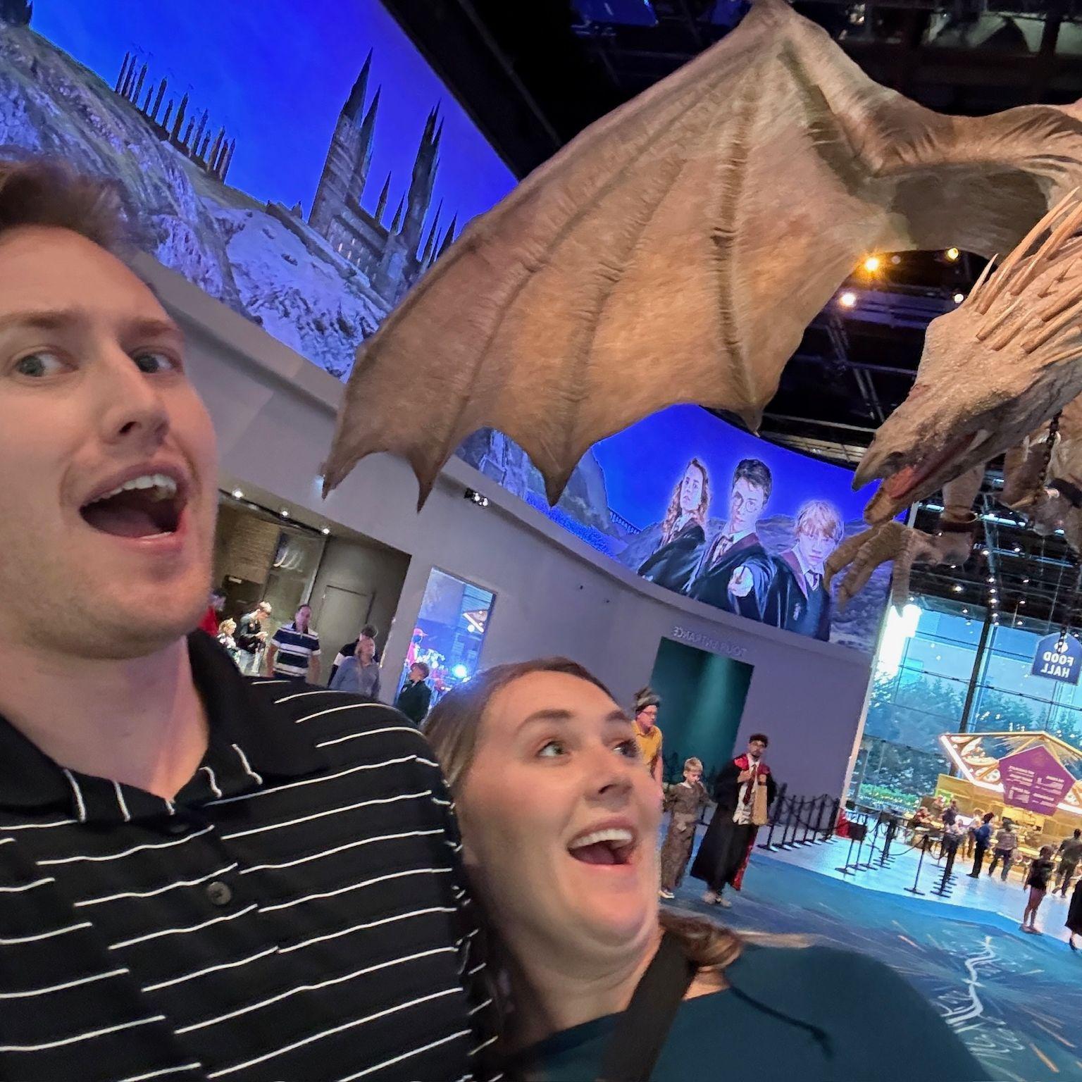 September 2025. Warner Bros. Studios London. We were immersed in all the sets and designs of the Harry Potter movies