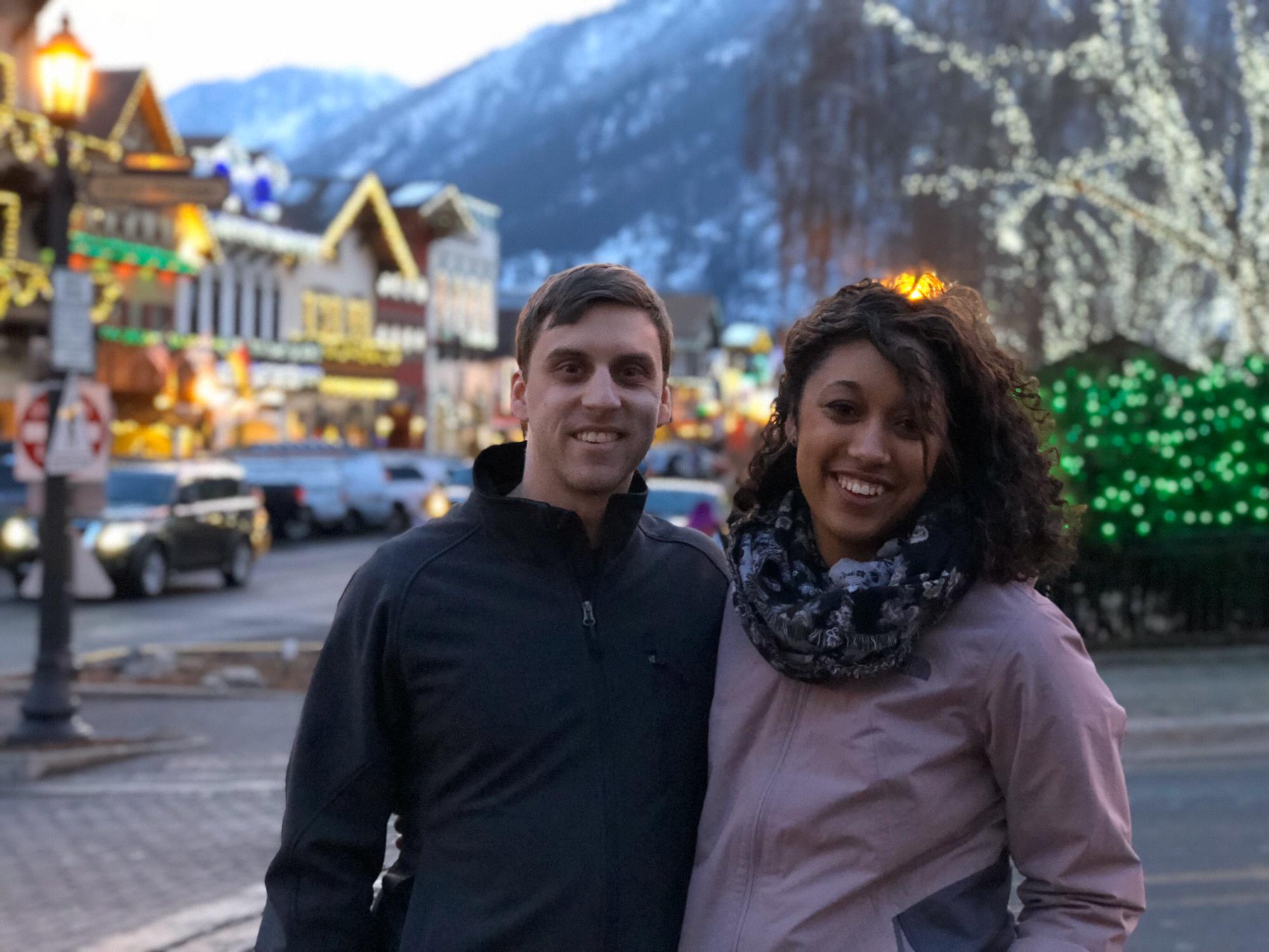 Our first trip together to Leavenworth WA.