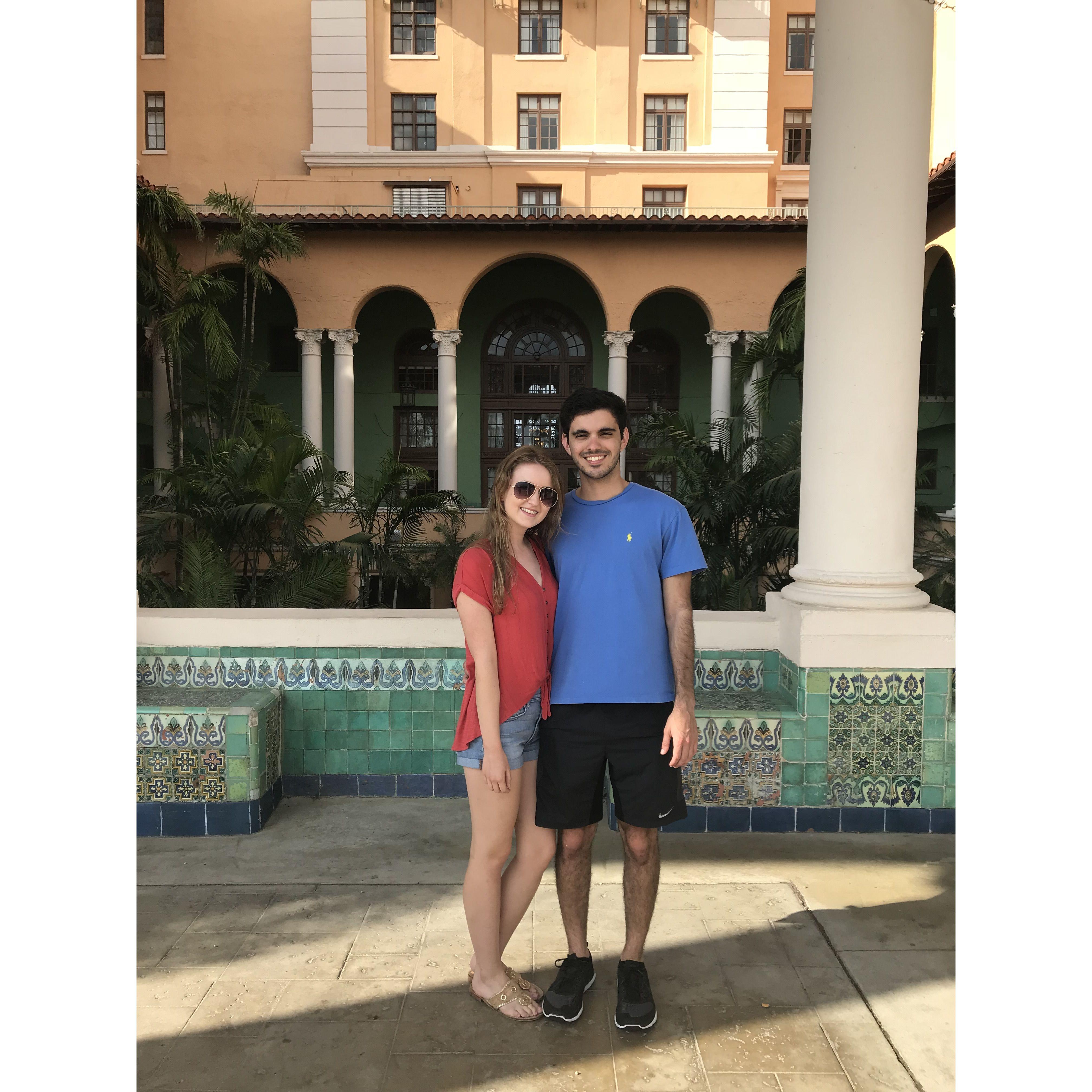 Our first visit to Miami together