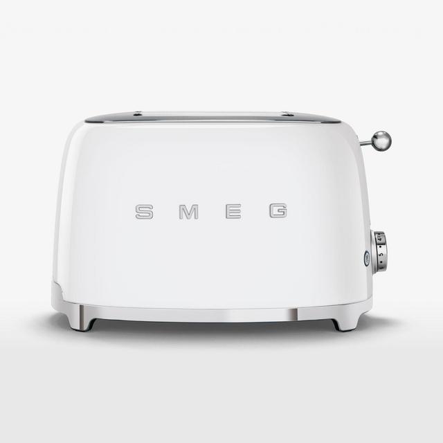 Smeg White 2-Slice Toaster