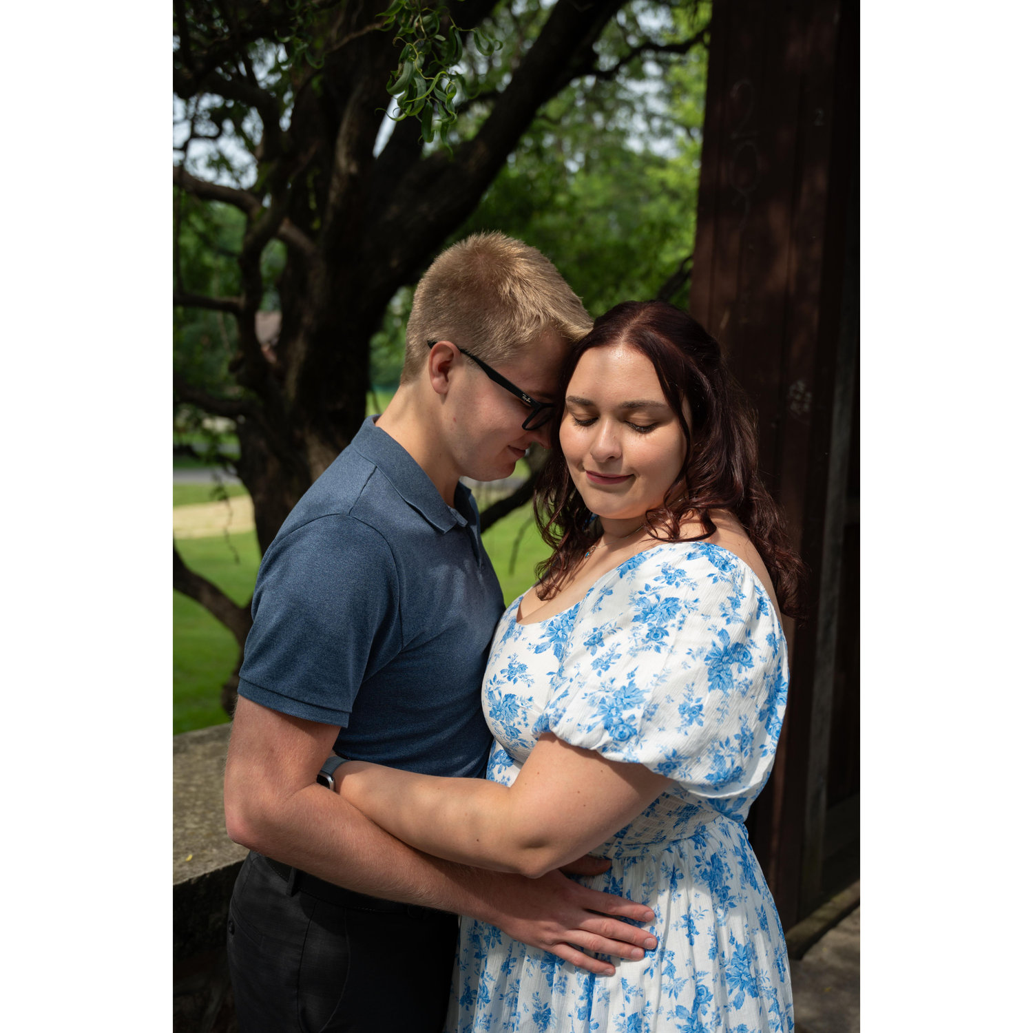 Taken from our Engagement Session exactly a year before our wedding on June 13th, 2025.