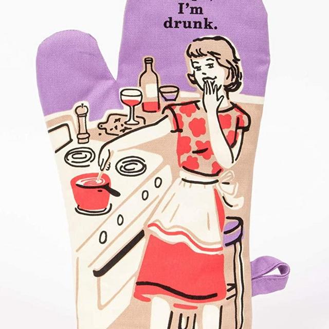 Blue Q Oops, I'm Drunk Oven Mitt