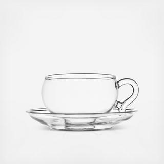 Kamakura Coffee Cup & Saucer, Set of 4