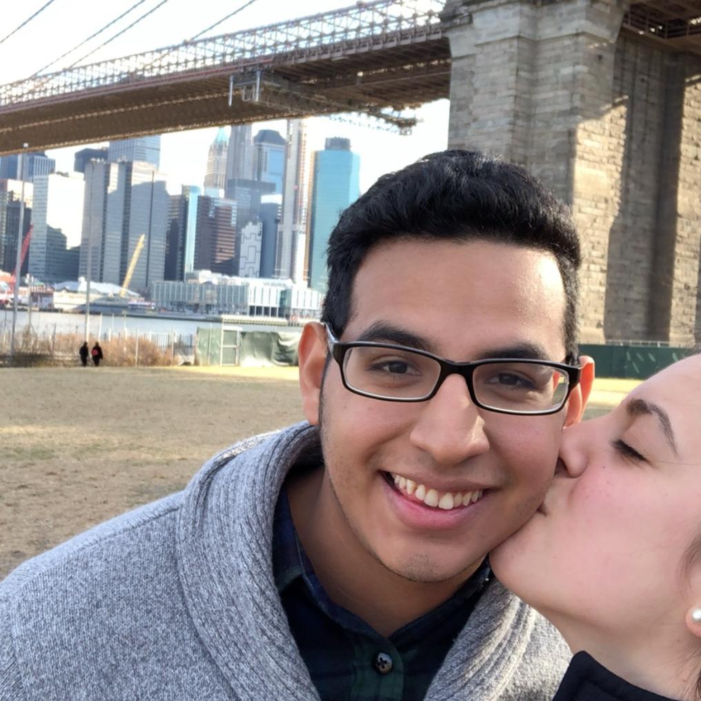 2018 - First trip together to NYC during Christmas time!