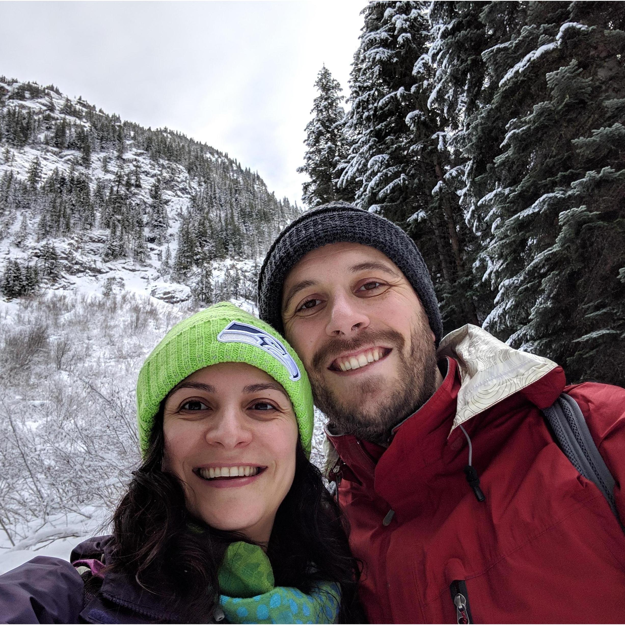 NYE snowshoeing adventure