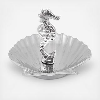 Seahorse & Scallop Ring Dish