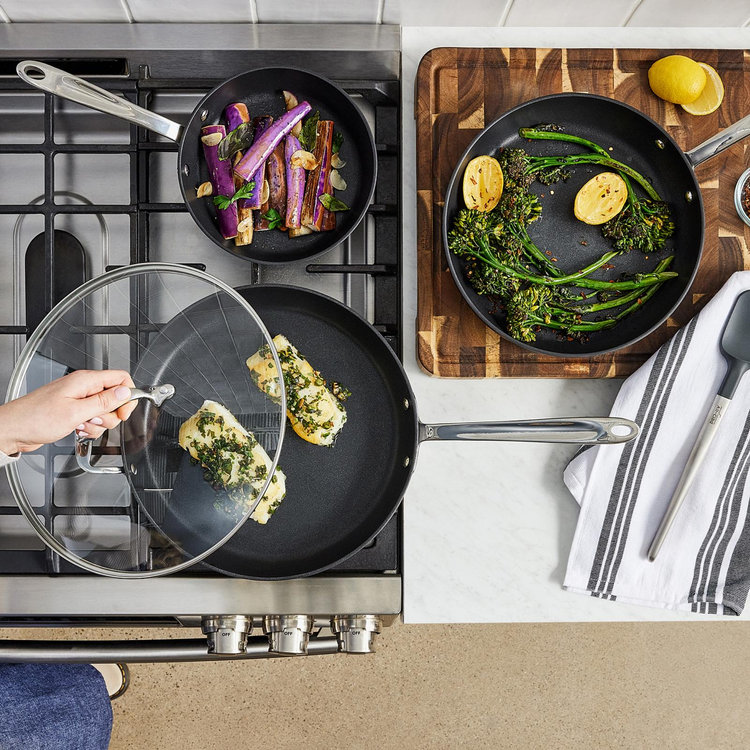 All-Clad, HA1 Expert Hard Anodized Nonstick 5-Piece Cookware Set