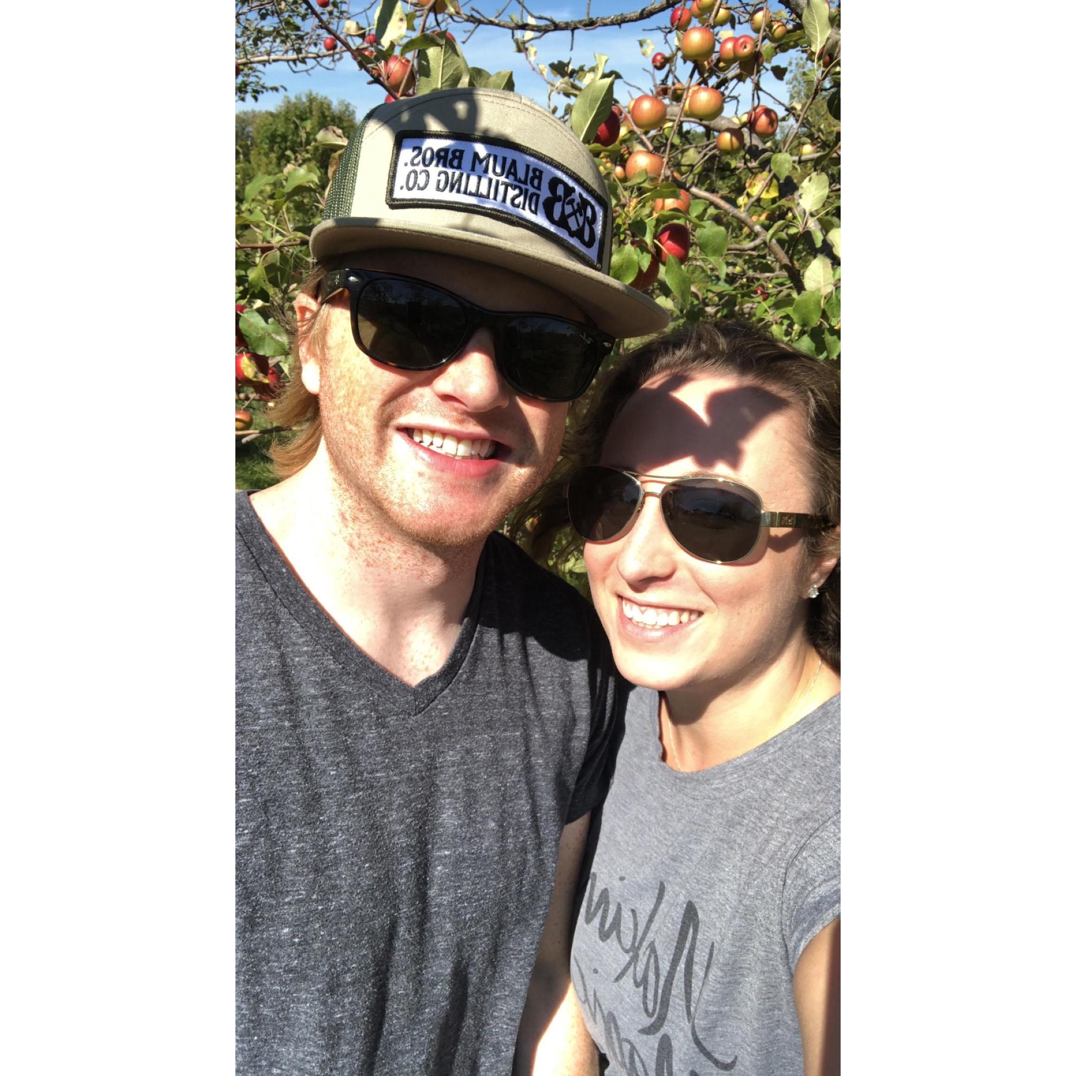 Apple picking!