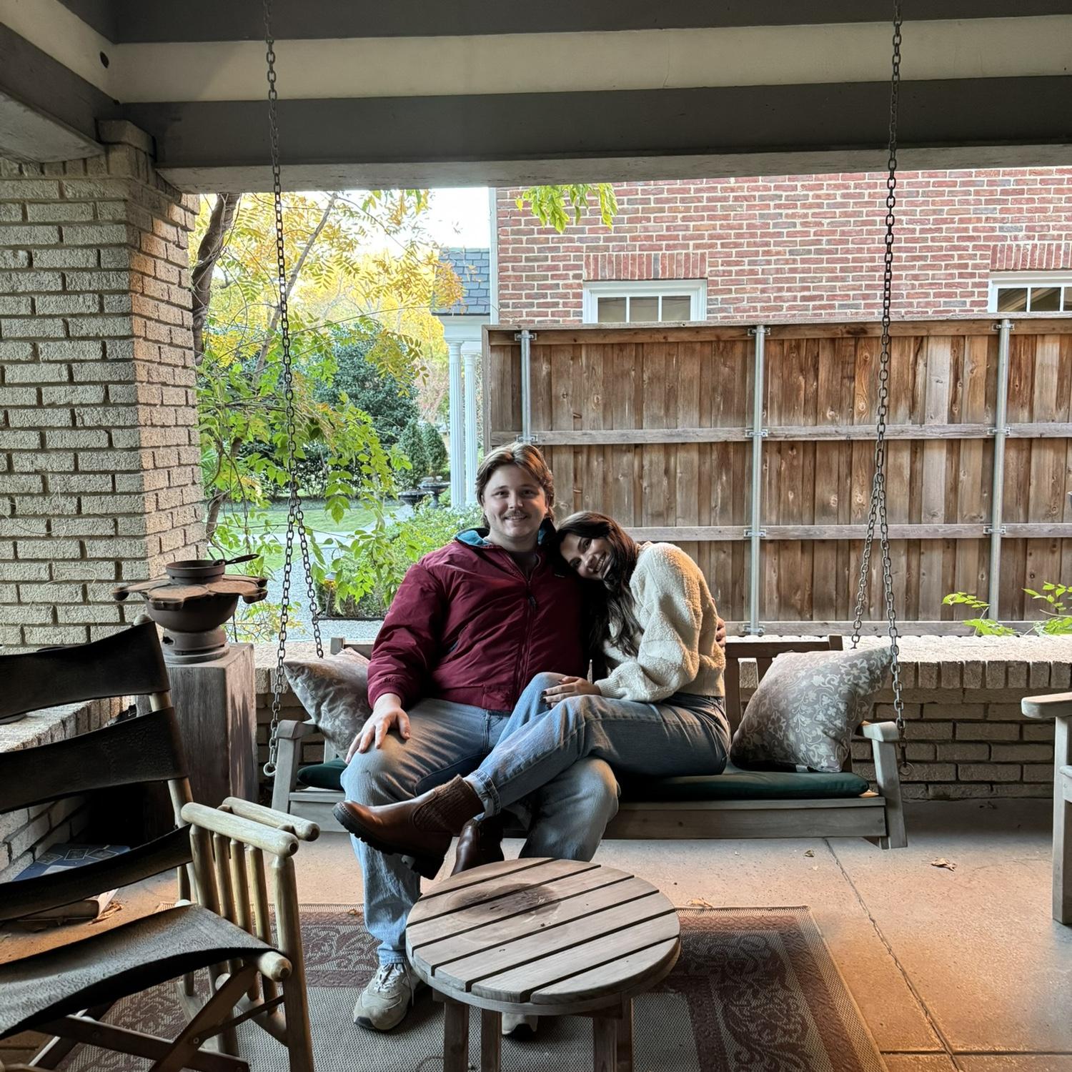 First visit to Papa’s house in Highland Park