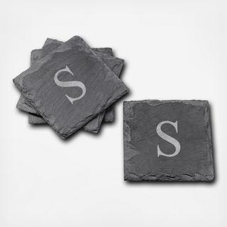 Personalized Slate Coaster, Set of 4