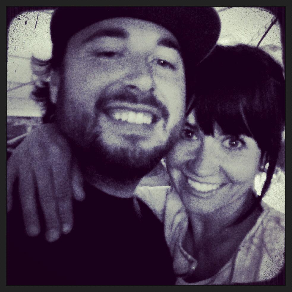 Our first photo together in Shaver Lake, CA. We met here in May of 2013!