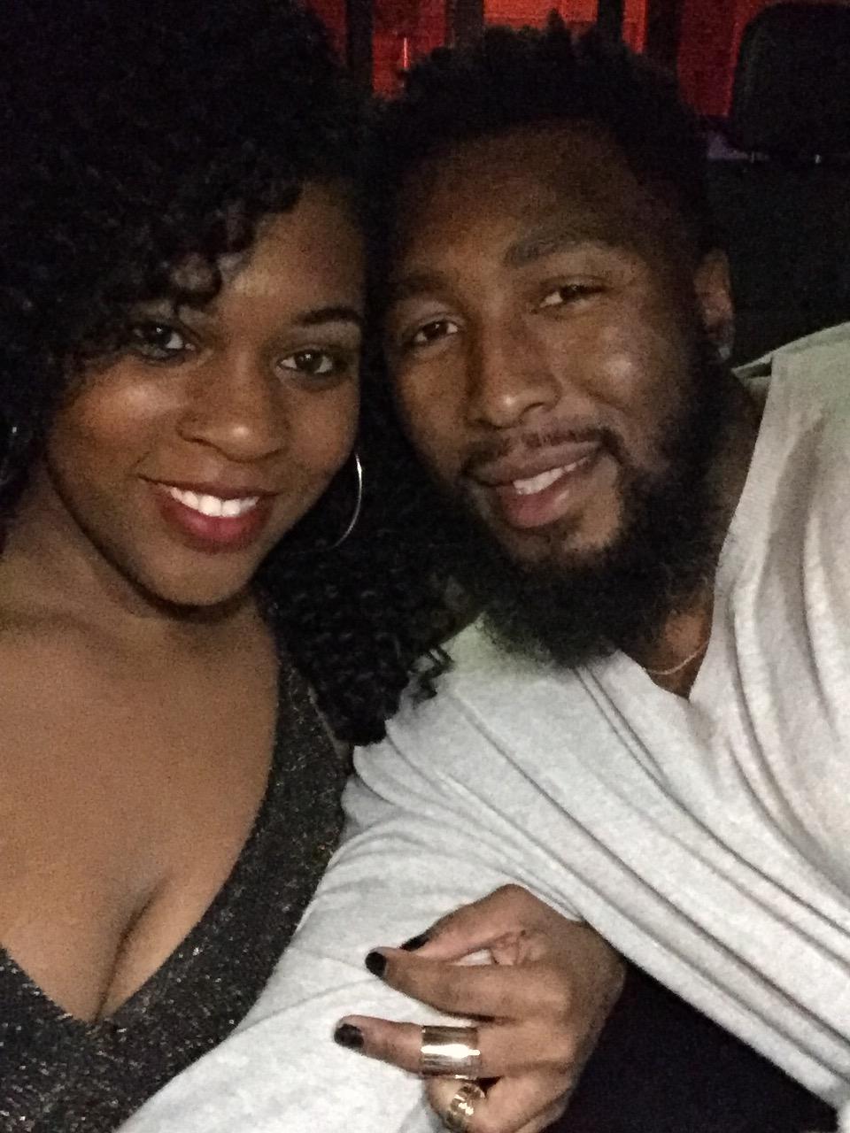 Our first Valentine’s.