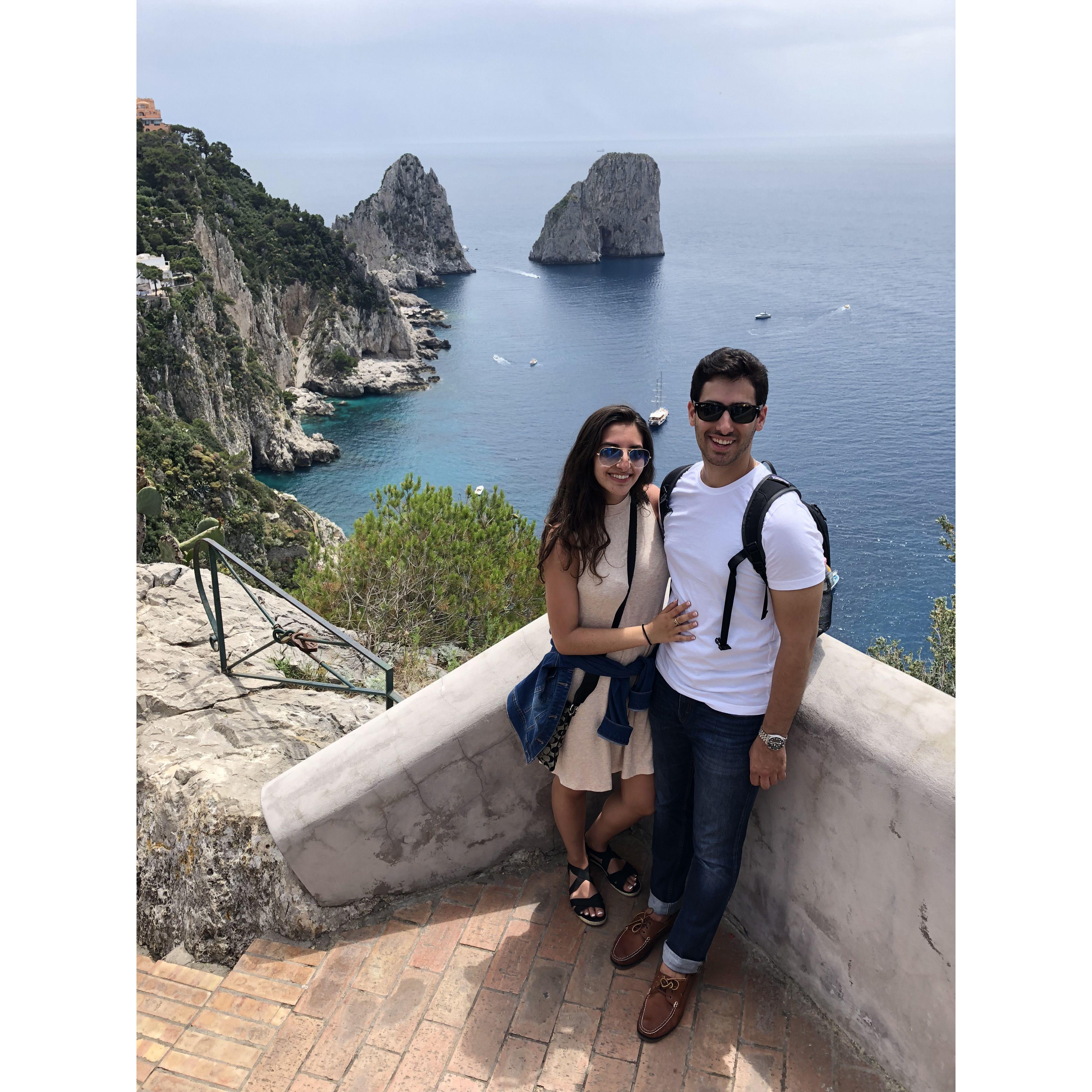 Our first trip to Italy - Capri, Italy