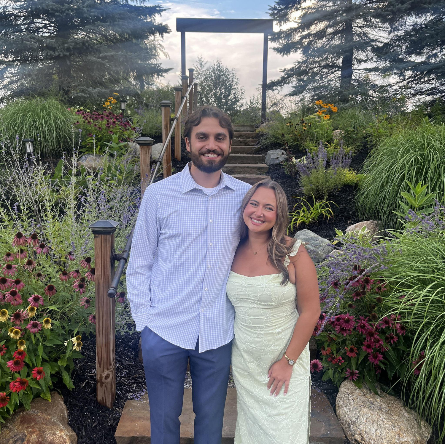 One of the many weddings together!