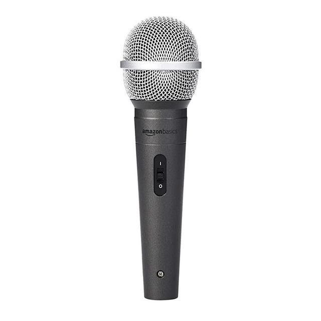AmazonBasics Dynamic Vocal Microphone – Cardioid