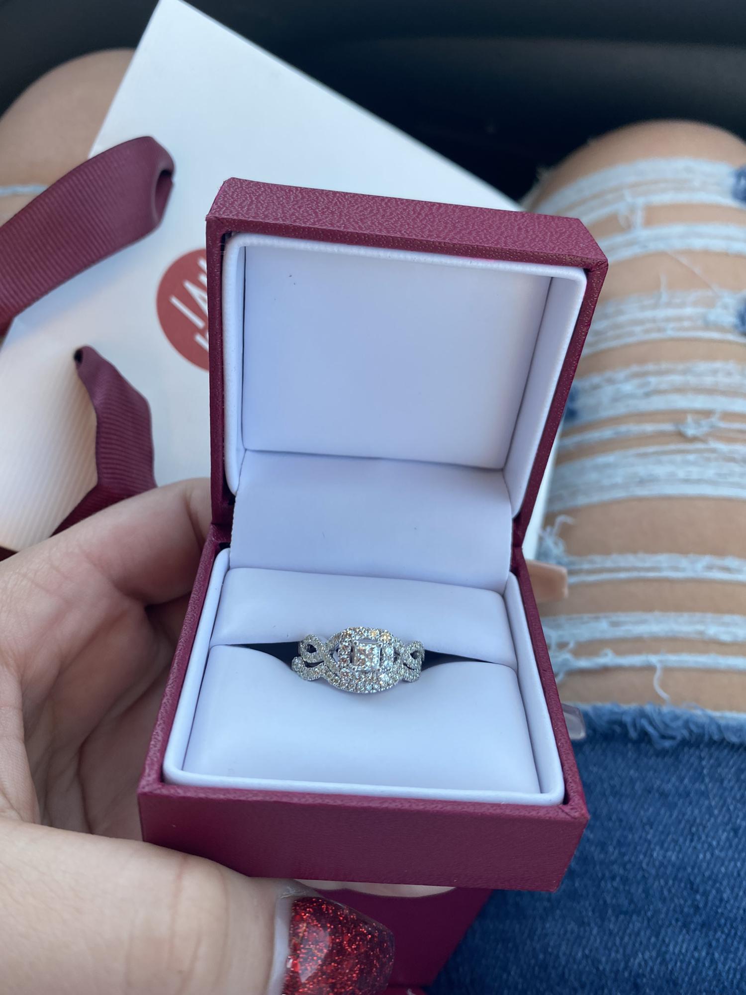 New wedding ring set