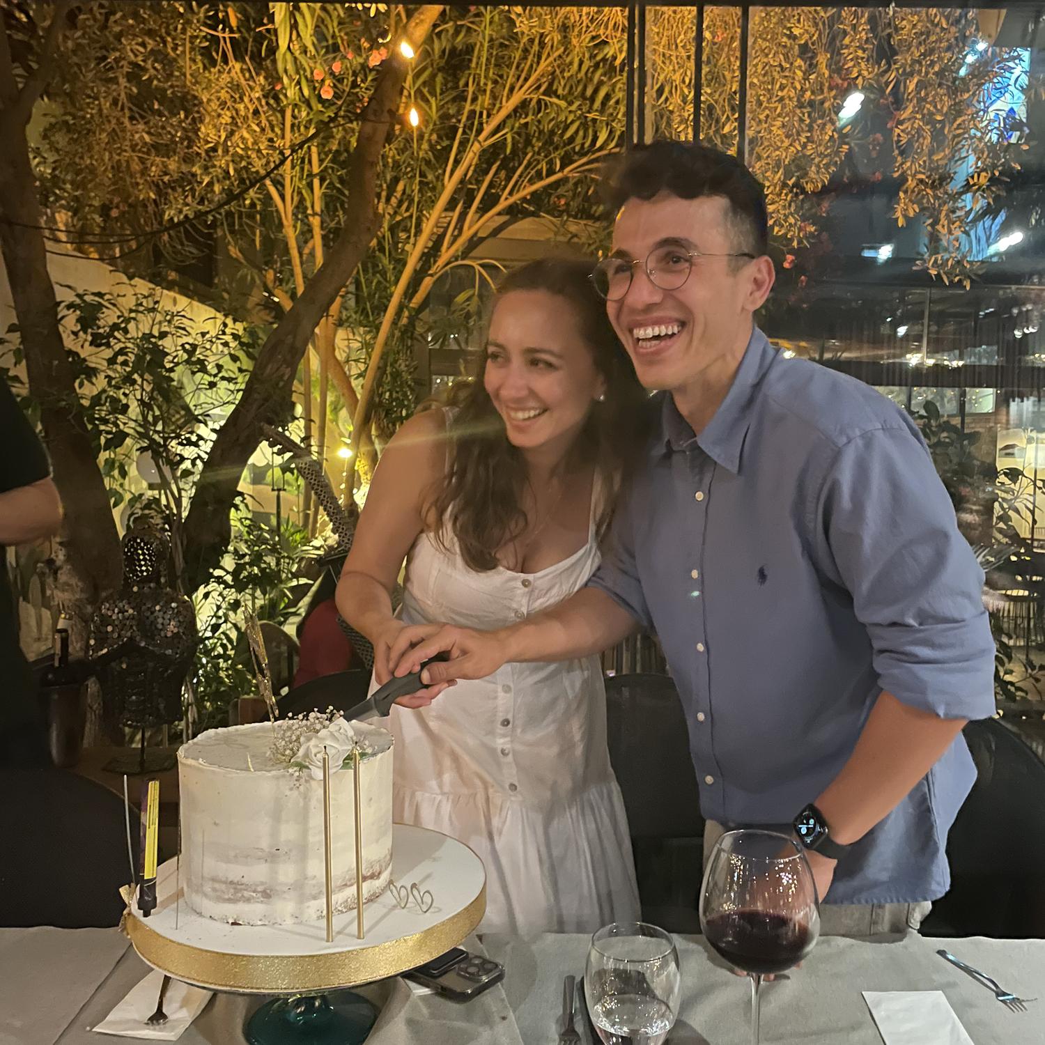 Engagement dinner in Turkey!