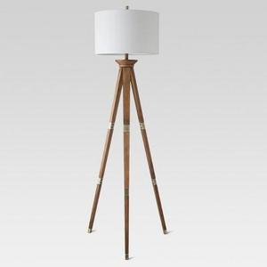 Oak Wood Tripod Floor Lamp - Threshold™