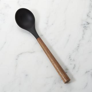 Silicone Spoon with Acacia Wood Handle