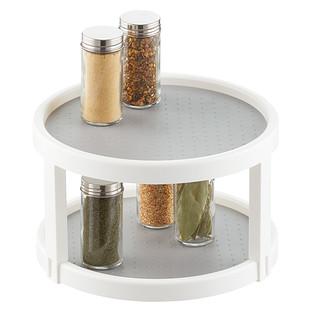 madesmart 2-Tier White Lazy Susan