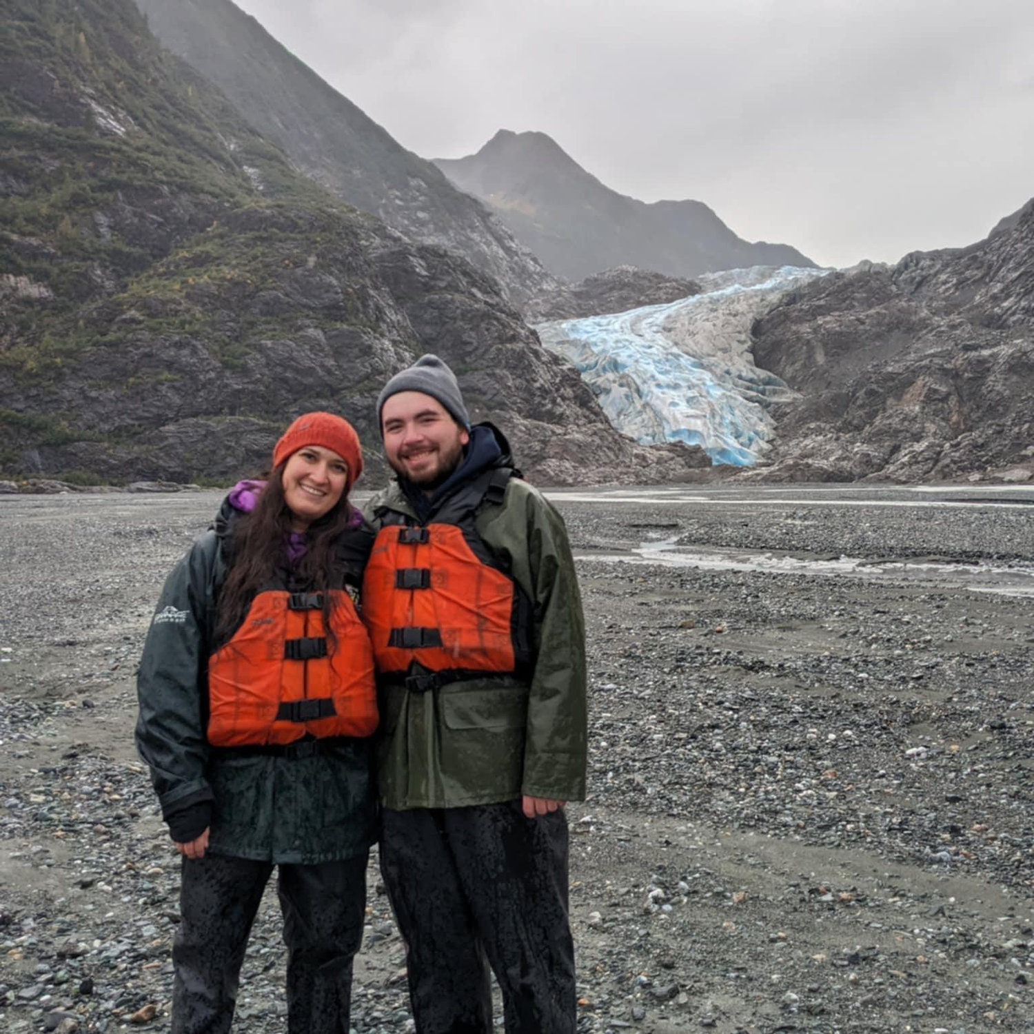 Exploring glaciers in Alaska!
