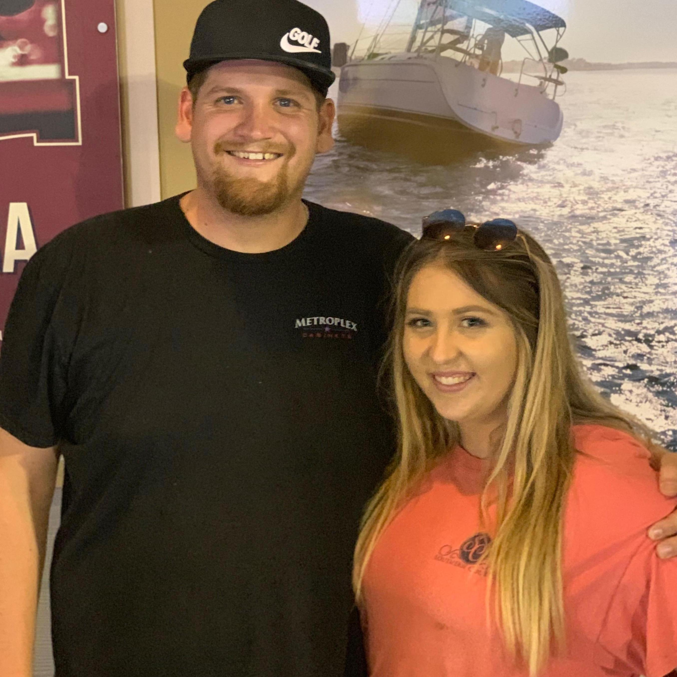 Rough Riders game in 2019. The next morning, we found out we were pregnant with our beautiful baby girl!