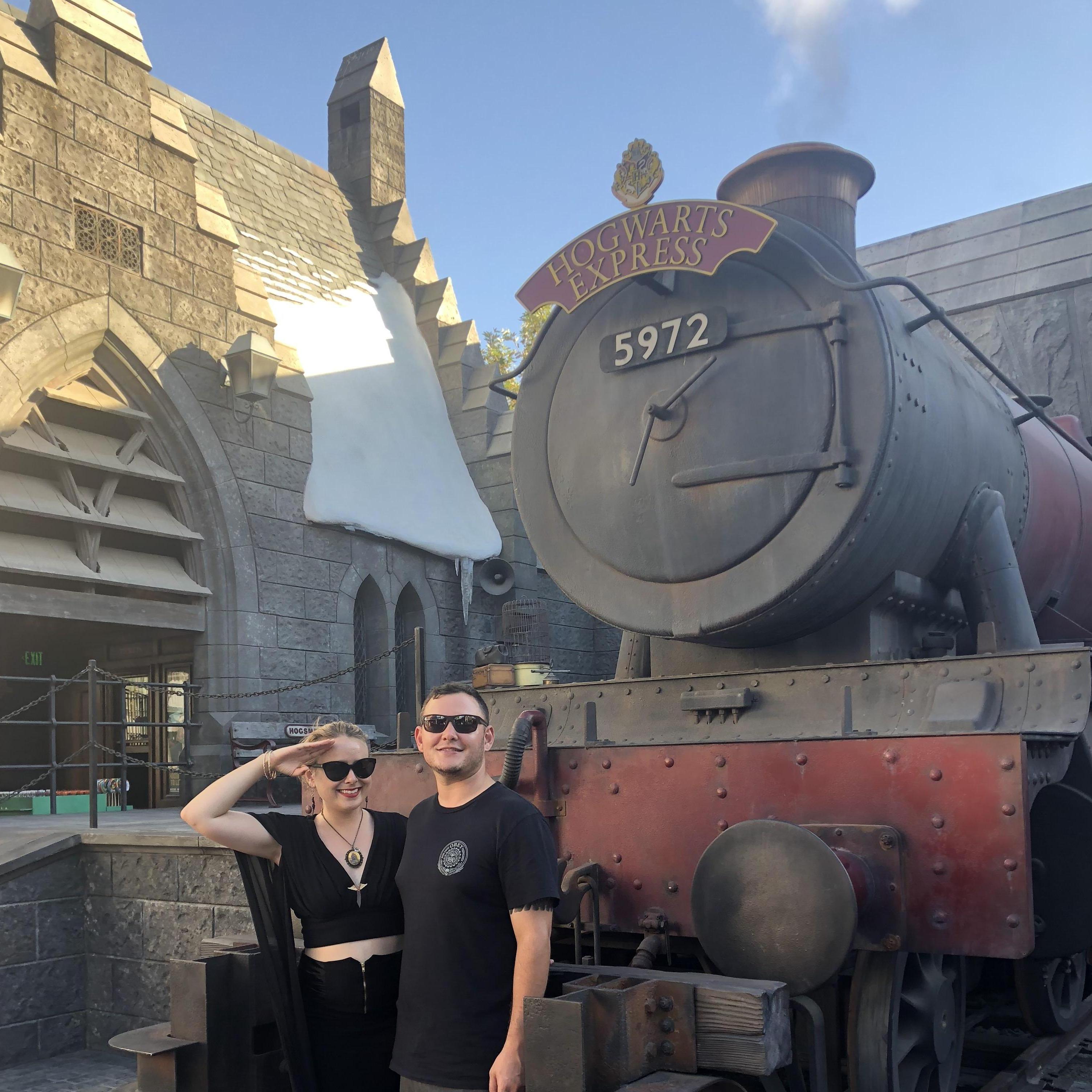 Our first trip to Universal Studios, Summer, 2018.