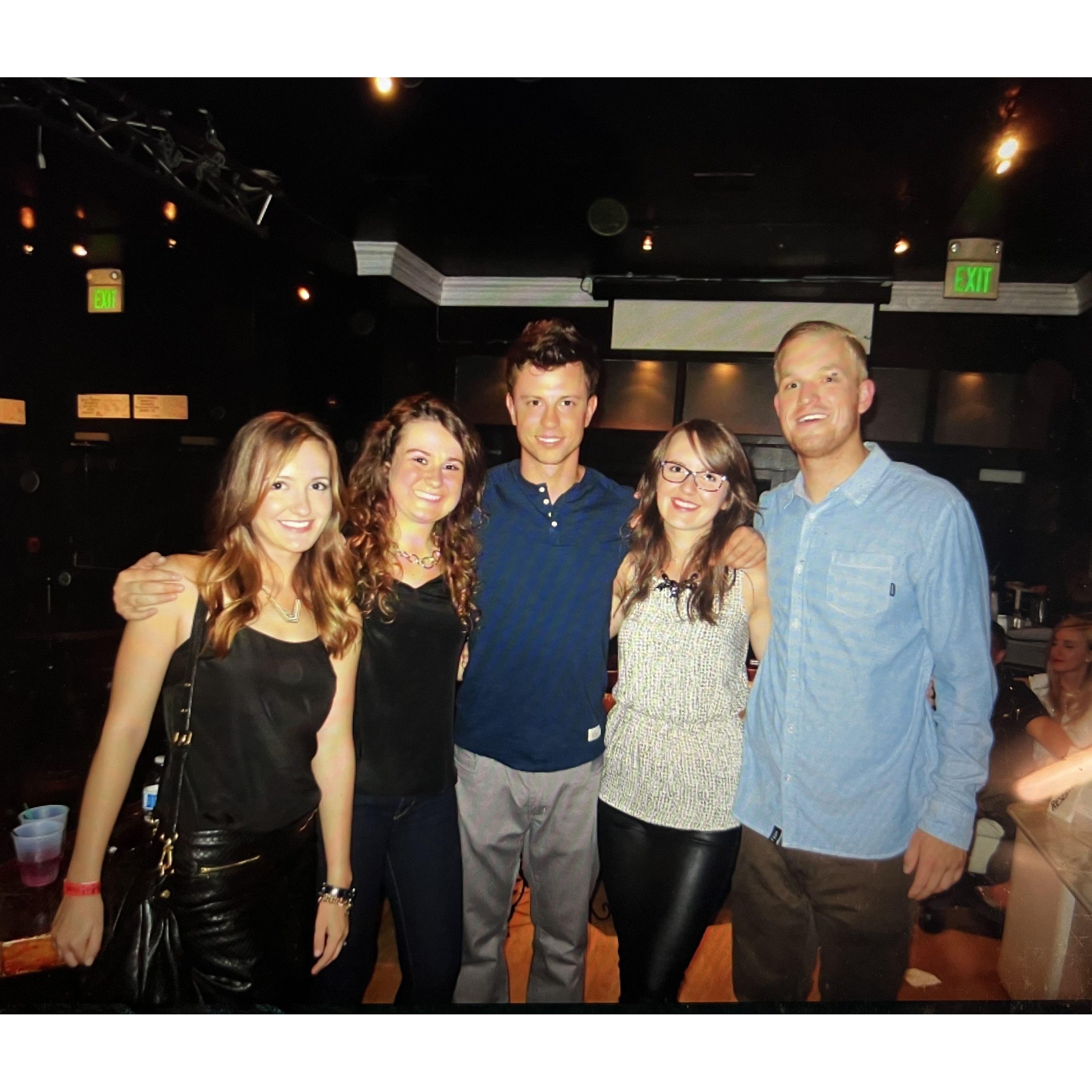 Turns out this is our first photo together in 2014!
