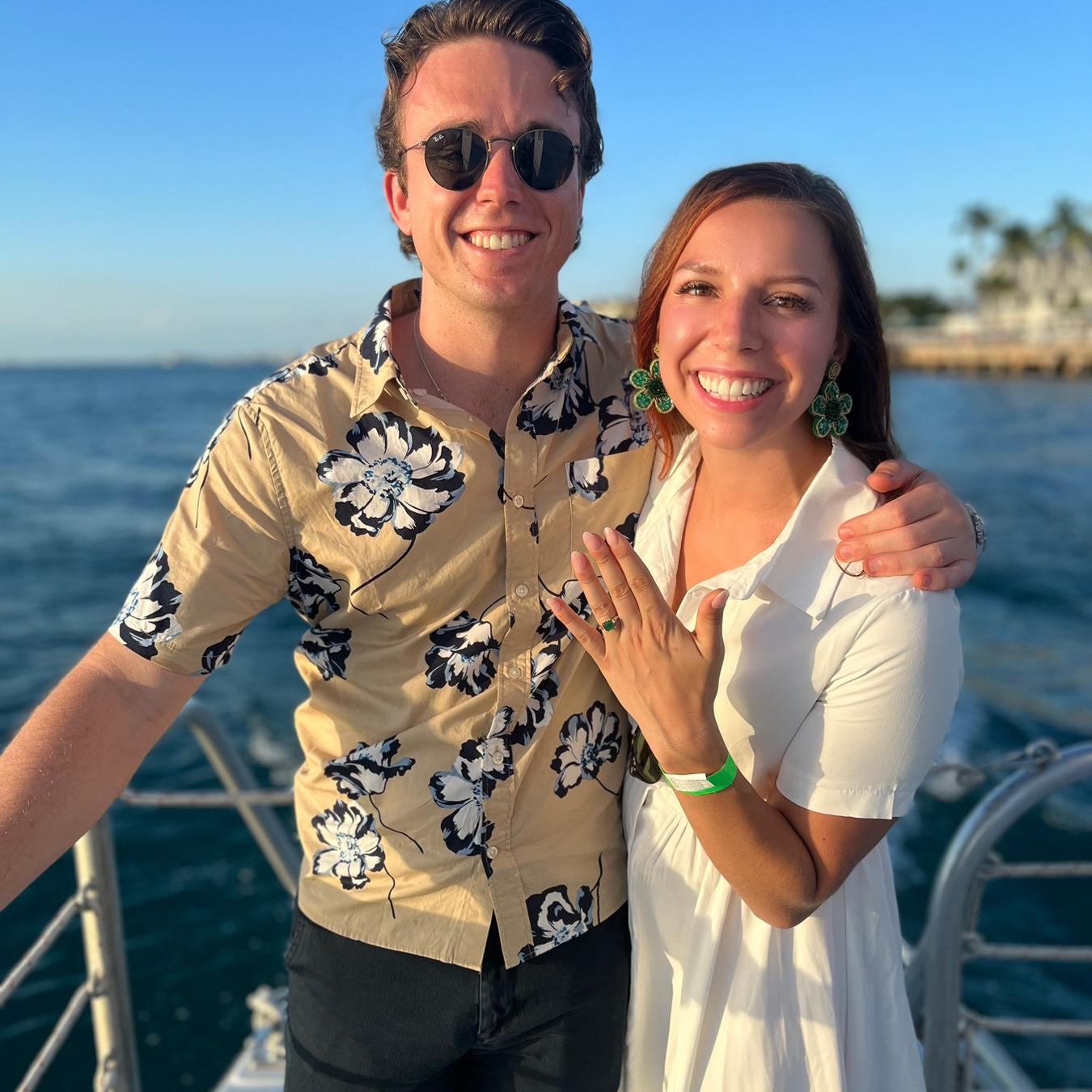 Engaged in Key West