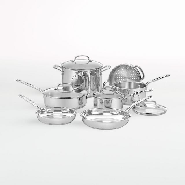 Cuisinart ® Chef's Classic ™ Stainless Cookware 11-PIece Set